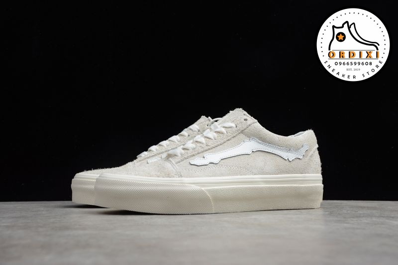 Vans Old Skool Comfycush Blends Bones White - Ordixi.Com