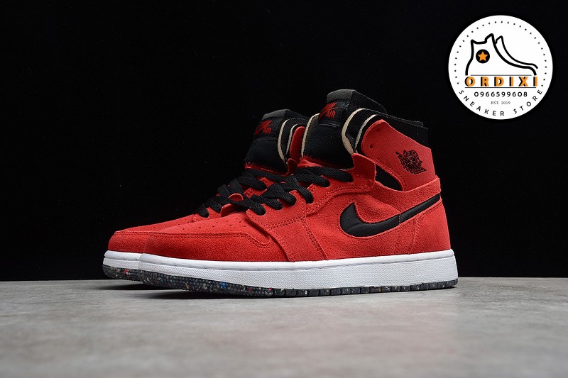 Jordan 1 High Zoom Air Cmft Red Suede - Ct0978-600 - Ordixi.Com