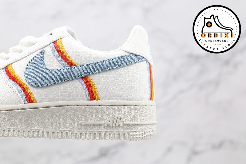Nike Air Force 1 Low Sail Denim Swoosh (W) - DJ4655-133 - Ordixi.com