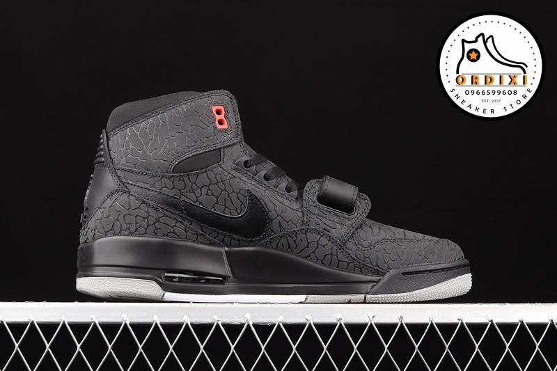 jordan legacy 312 elephant print bred