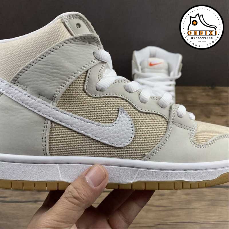 nike sb dunk high unbleached natural