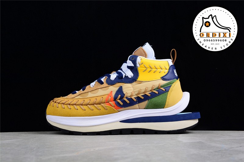 vaporwaffle sacai jean paul gaultier sesame blue