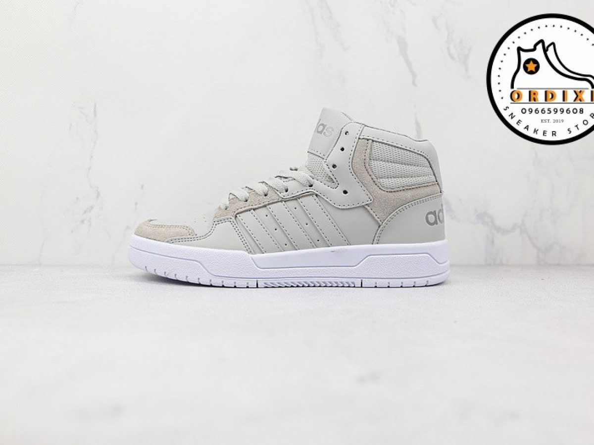 adidas entrap mid white