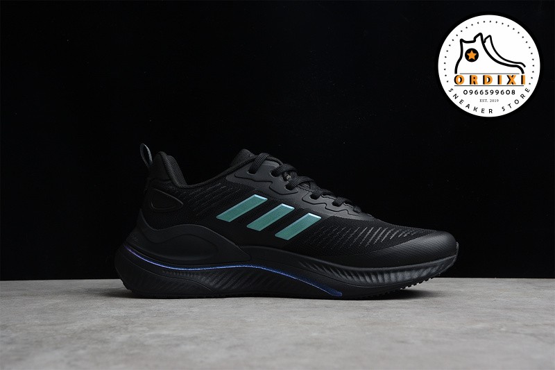 Adidas Alphamagma Core Black Green Running Shoes GV7917 - Ordixi.com
