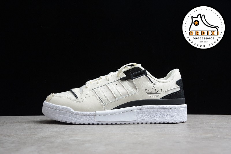 adidas forum exhibit low cream white