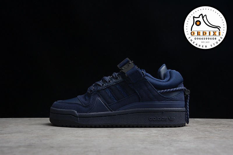 Adidas Originals Forum Low Dark Blue Cloud White Shoes GW0272 