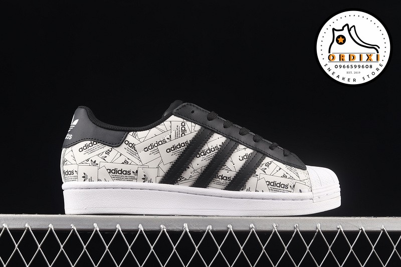 adidas superstar label collage