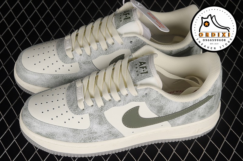 Nike Air Force 1 07 Low Beige Army Green BL5866 906 Ordixi