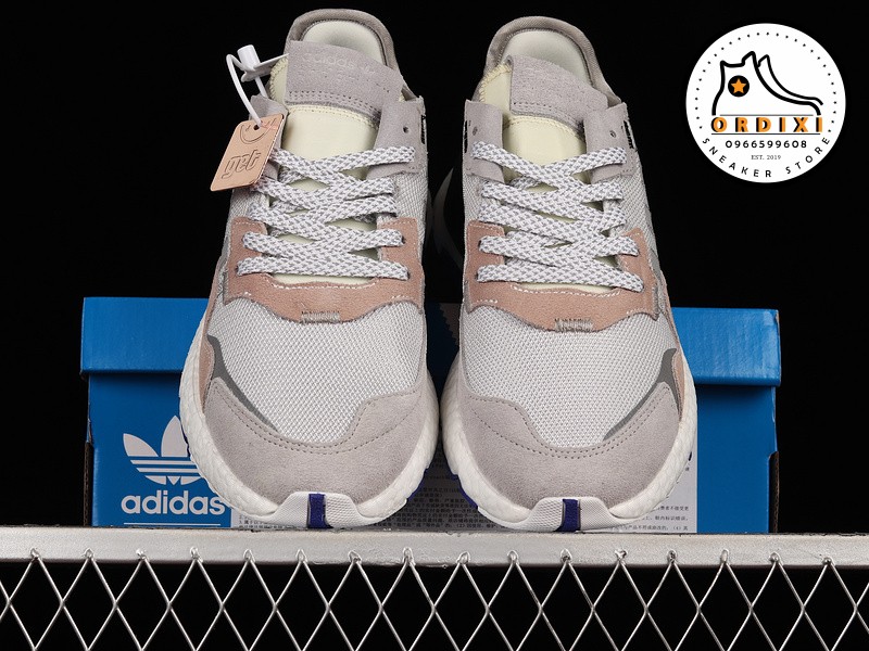 Adidas Nite Jogger Grey One Active Blue F34124 Ordixi