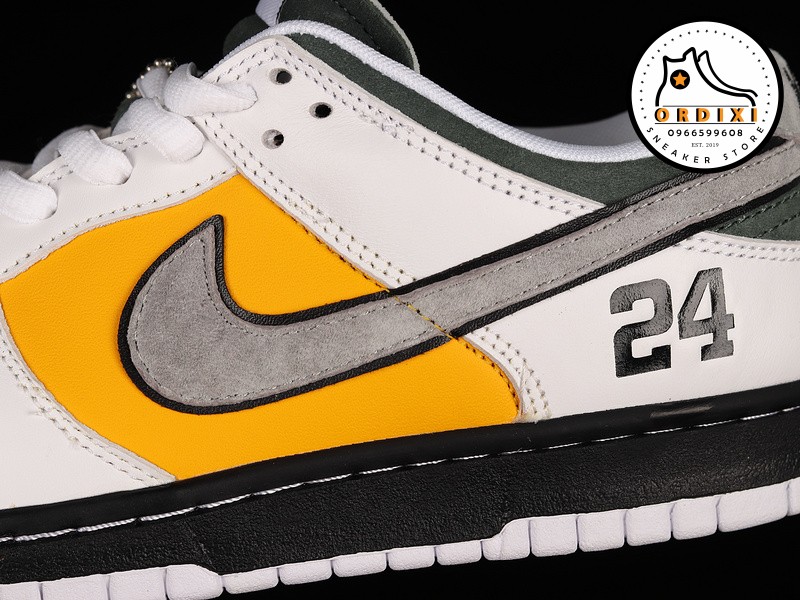 Nike Sb Dunk Low Kobe White Yellow Green Black Lf2428-001 - Ordixi.Com