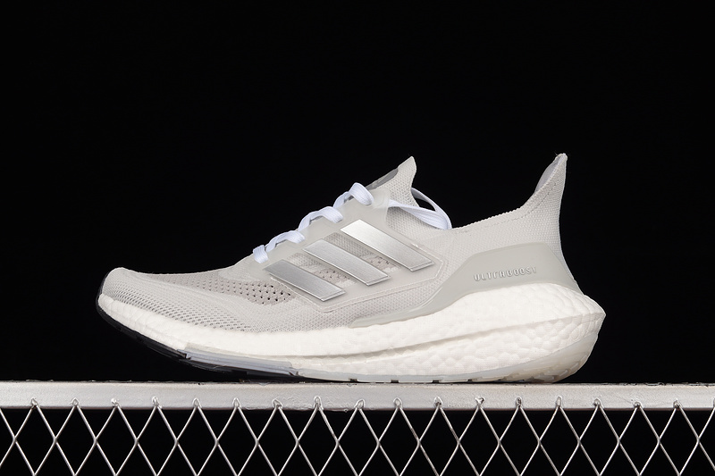 Adidas Ultra Boost 21 Consortium Grey Metallic Sliver Cloud White Gv7724 -  Ordixi.Com