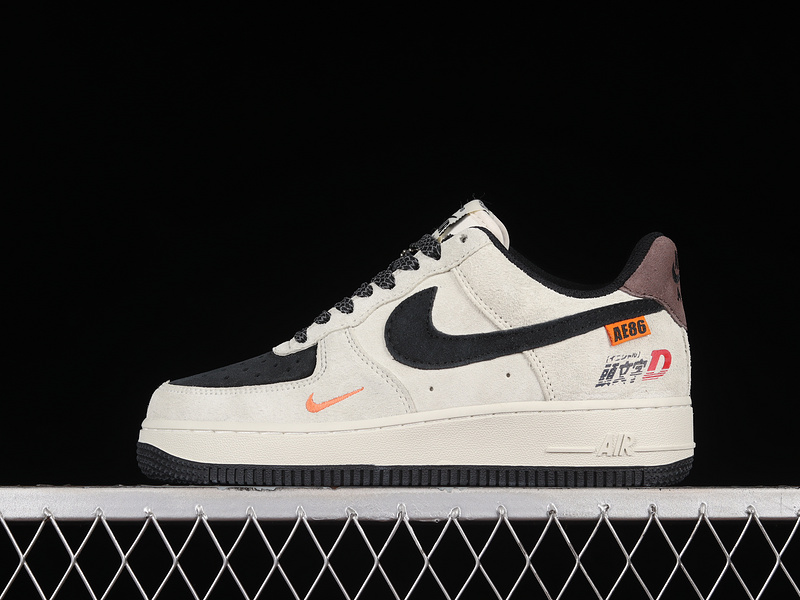 Nike Air Force 1 07 Low Ae86 Suede Black Brown Bs9055-801 - Ordixi.Com