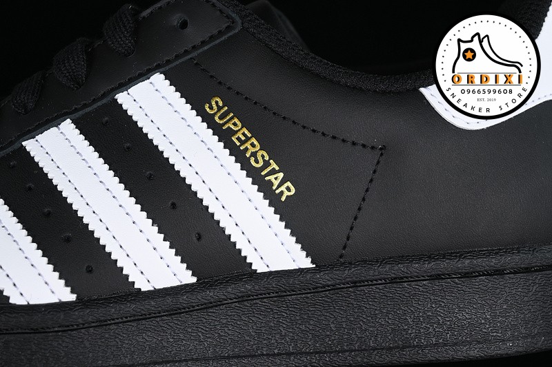 adidas superstar foundation black and white