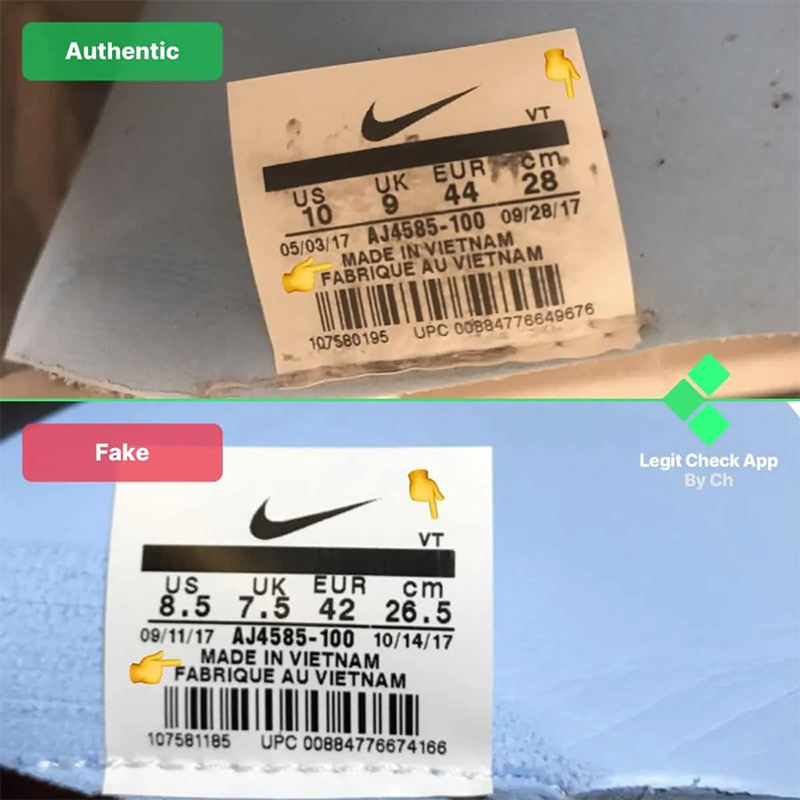 Air max 97 off white real vs fake best sale