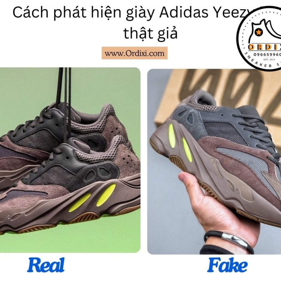 Cach Phan Bi t Giay Adidas Yeezy 700 Mauve Th t Gi Real Vs Fake Chinh Xac