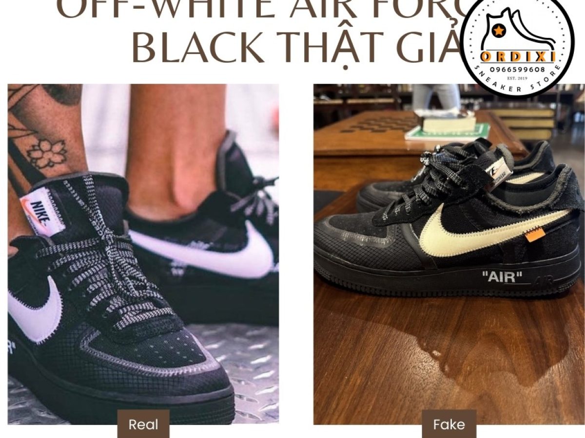 off white air force 1 black real vs fake